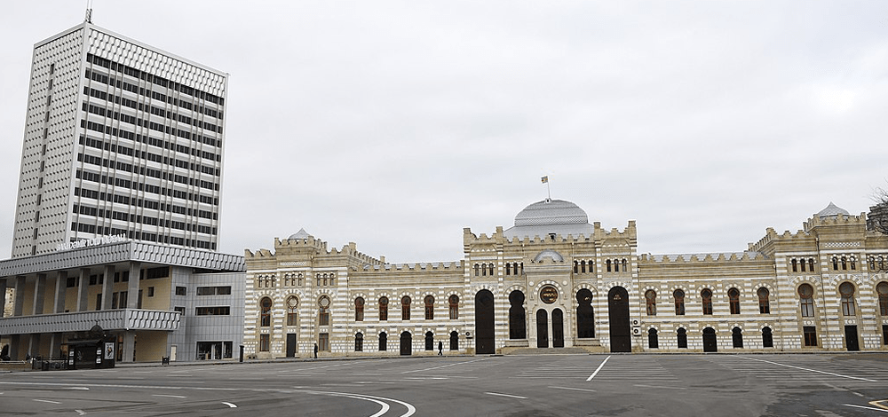 Bus stop of Baku Airport Shuttle at Baku Centrail Railway Station